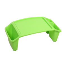 2021 colorful plastic foldable lap pad portable mobile laptop desks stand kids study table with storage for kids